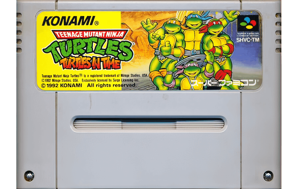 Лицензионный картридж Teenage Mutant Ninja Turtles IV - Turtles in Time для Super Famicom